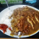 キッチンあべ - 大とりカツカレー