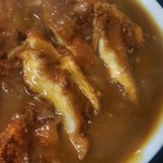 キッチンあべ - 大とりカツカレー（アップ）