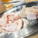 ホルモンと日本酒 ホルモン屋かねちゃん - ガツ