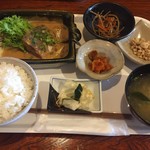 楓 - さばみそ定食 760円