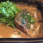 楓 - さばみそ定食 760円