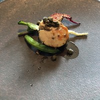 インカメラ コン テラッツァ - 佐渡島の鮟鱇のムニエル