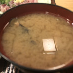 ひげ勘 - シジミの味噌汁