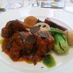 レストラン ヒロミチ - メインの仔羊の煮込み