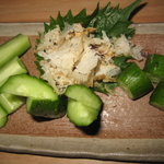 和菜 やなぎ  ふぐ はも - 梅しそ胡瓜