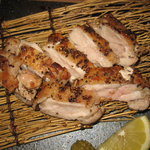 和菜 やなぎ  ふぐ はも - みつせ鶏の柚子胡椒焼き