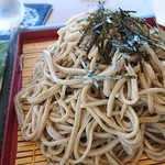 桜風庵 - 蕎麦セット蕎麦多め1,200円(税込)の10割ざる蕎麦