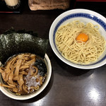 中華そば べんてん - 「つけ麺 並」850円＋「メンマ」200円＋「生玉子」50円＋「のり」100円