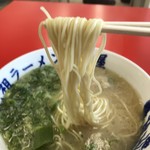 元祖ラーメン元長屋 高砂店 - 細麺ストレートは、スープの絡み、喉越しともに最高！（２０１９．３．２９）