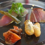 クッチーナ・オーラ・レガーレ - ランチの前菜