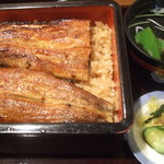 うなぎの豊川 - 鰻定食のうな重