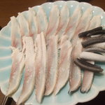 うなぎの豊川 - 鰻のうす造り　絶品！