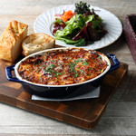 Bolognese-style lasagna with extra-coarsely ground meat