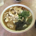 Rai fuku - 【旦那が注文したメニュー】鶏汁烩麺(650円)