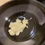 Kitahonoka - 別皿の生姜すりおろし