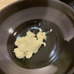 きたほのか - 別皿の生姜すりおろし