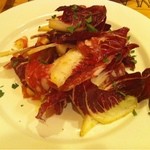 ピッツェリア ノーチェ - ラディッキオロッソのサラダ