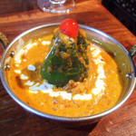 ニルワナム - スタッフド・カプシカム・カレー(1400円)