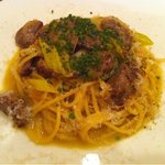 ピッツェリア ノーチェ - 大山鶏レバーのパスタ