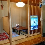 うなぎ処 新角 - こんな雰囲気です。