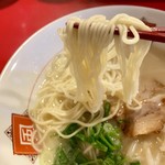 ラーメン工房 風 - 細麺