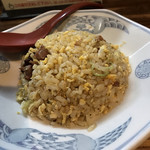 麺屋 一八 - 半チャーハン金さんスペシャル（笑）