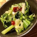 炭火串焼 こっこ屋 大曽根店 - セロリ塩漬け