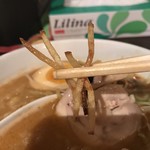 麺屋 雪風 - 細切りの揚げ芋！