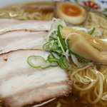 煮干鰮らーめん 圓 - 煮干らーめん　大盛り　アップ