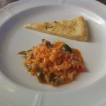 オールド・スパゲティハウス・インナガノ - パプリカとトマトクリームのリゾット（本日の一品）　
