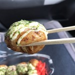 たこ焼帝王 - 爪楊枝じゃ食べにくいので箸を