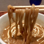 Gion Duck Noodles - 鴨チェリーつけ麺 麺inつけ汁 リフト