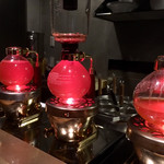 Gion Duck Noodles - スープ割りはサイフォンで