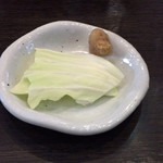 麺場 田所商店 - キャベツと味噌