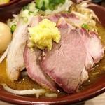 拉麺大公 - 焼き味噌(追加トッピング多数)
