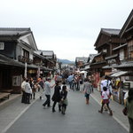 赤福 本店 - 横丁の風景