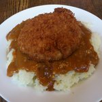 さふらん - ハンバーグフライカレー