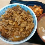 Yoshinoya - とん汁牛丼セット【2019.3】