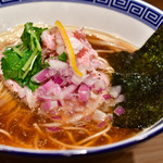 中華そば 竹むら - 限定あご煮干しそば@900円