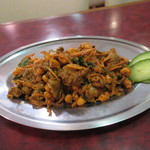 プルジャ ダイニング - 鶏レバーの炒め物