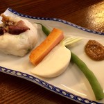 もっくもっく - お通し