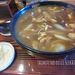 手打ちそば 宮嶋 - サラッとしてるカレー南そば