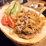 すみれ - 豚ばら肉しょうが焼600円