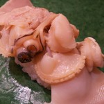 築地寿司清 - 煮蛤をにぎりで