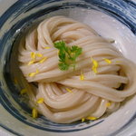 讃岐うどん 白庵 - 豚バラ肉のひやあつカレーつけ麺