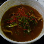 讃岐うどん 白庵 - 豚バラ肉のカレーつけ汁