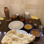 印度料理シタール - シタールランチセット＋半ライス