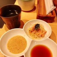 しゃぶしゃぶ KINTAN 代官山本店 - 【タレと冷たい前菜】