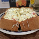灯 - ハムチーズマヨ トースト