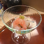 寿司 しおの - 白エビと甘エビ